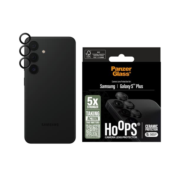 Panzer Glas - Hoops - Keramisk linsebeskytter Samsung Galaxy S 2025 Plus