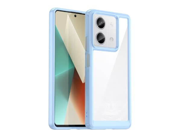 Hurtel Outer Space Case med gelramme for Xiaomi Redmi Note 13 5G - blå