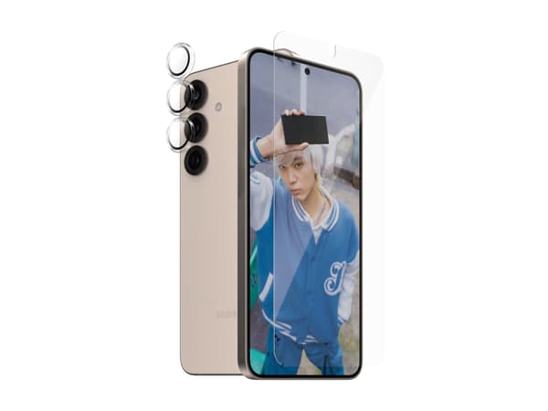 PanzerGlass - 2-in-1 Protection Bundle - skjerm- / linsebeskytterkit for mobiltelefon - glass - for Samsung Galaxy S25+