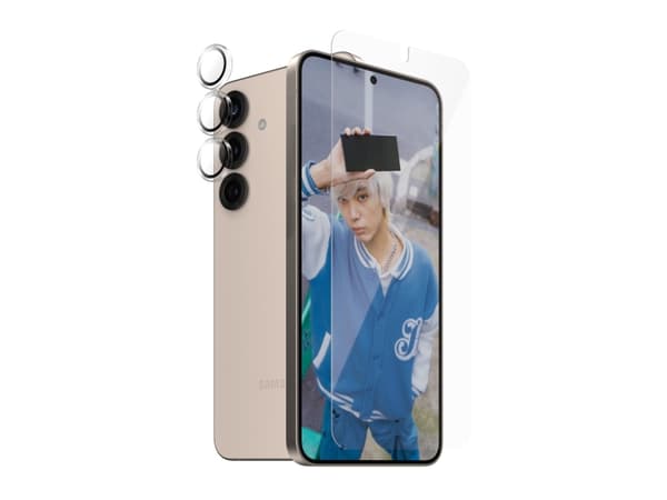 PanzerGlass - 2-in-1 Protection Bundle - skjerm- / linsebeskytterkit for mobiltelefon - glass - for Samsung Galaxy S25+