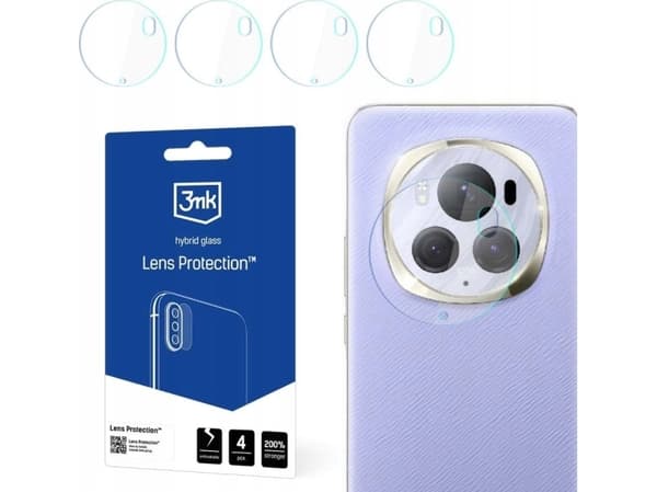 3MK 3MK Lens Protect Honor Magic6 Pro Suojaus kameran objektiiville 4kpl