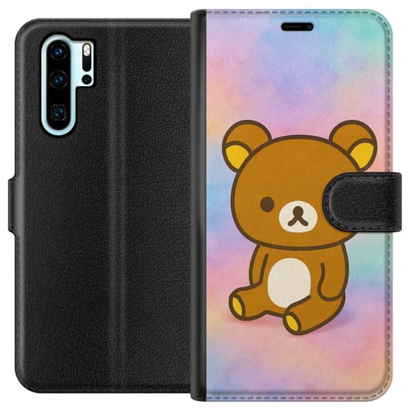 Huawei P30 Pro Tegnebogsetui Kawaii Sanrio Rilakkuma
