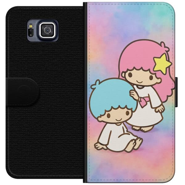 Samsung Galaxy Alpha Tegnebogsetui Kawaii Sanrio Kiki Lola Little Twin Stars