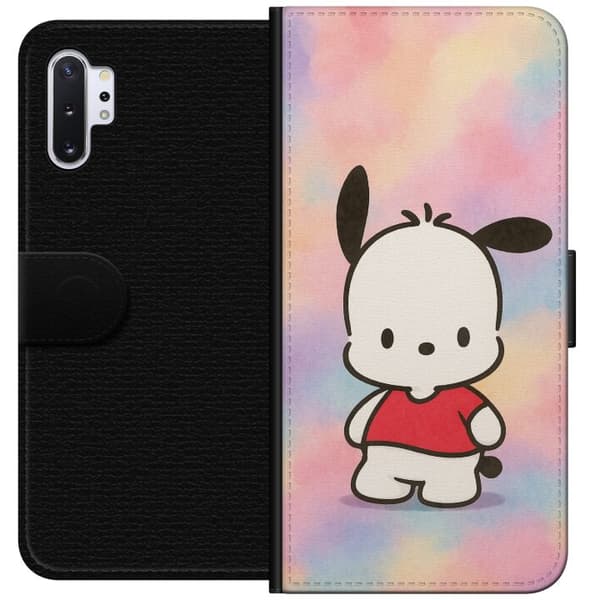 Samsung Galaxy Note10+ Tegnebogsetui Kawaii Sanrio Pochacco