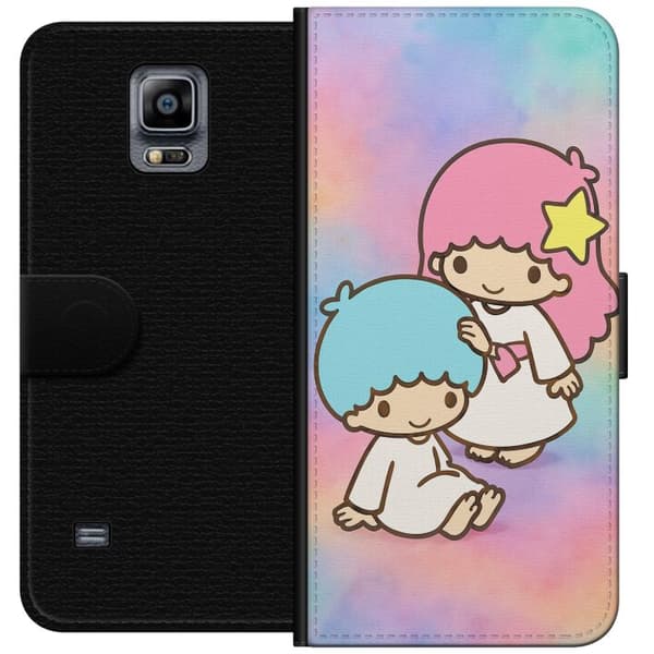 Samsung Galaxy Note 4 Lompakkokotelo Kawaii Sanrio Kiki Lola Little Twin Stars