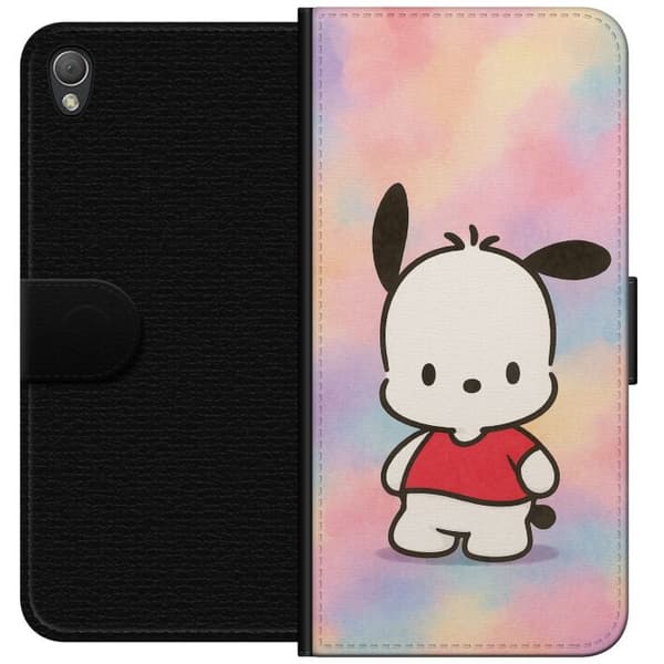 Sony Xperia Z3 Lompakkokotelo Kawaii Sanrio Pochacco