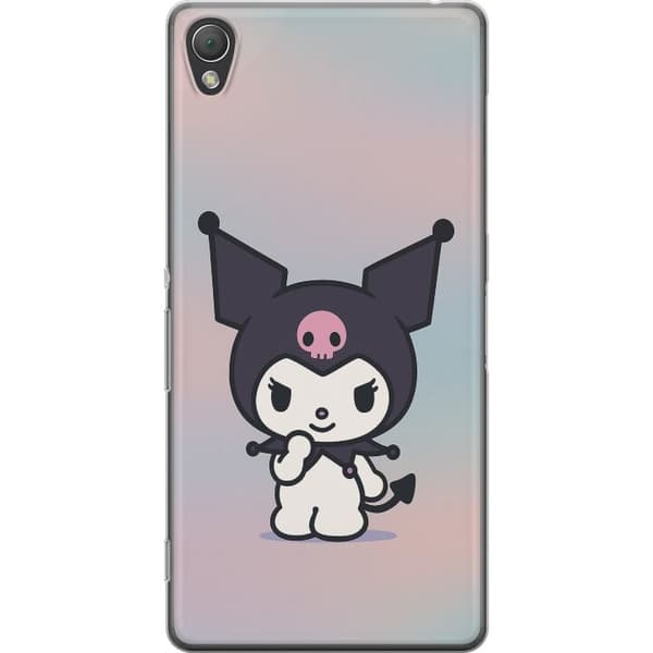 Sony Xperia Z3 Gjennomsiktig deksel Kawaii Sanrio Kuromi