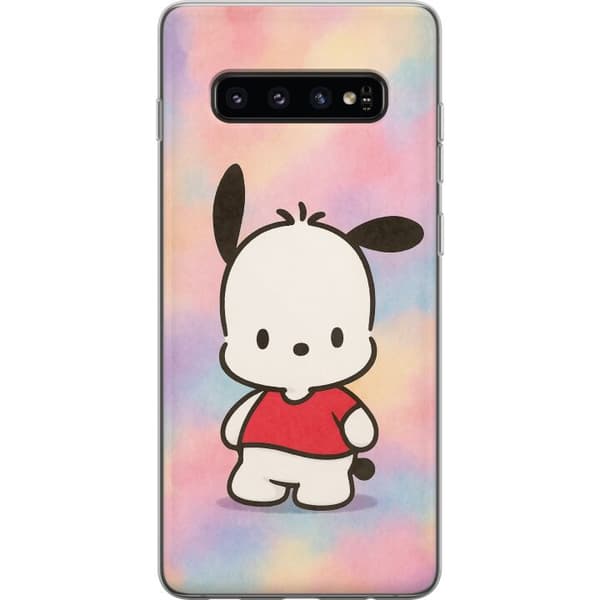 Samsung Galaxy S10 Gennemsigtig cover Kawaii Sanrio Pochacco
