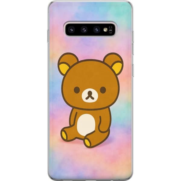 Samsung Galaxy S10+ Gennemsigtig cover Kawaii Sanrio Rilakkuma