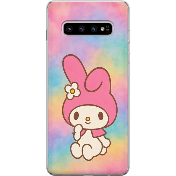 Samsung Galaxy S10+ Läpinäkyvä kuori Kawaii Sanrio My Melody