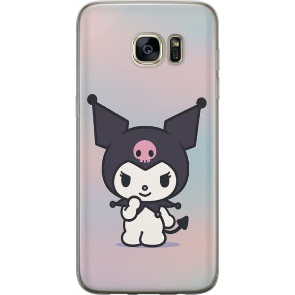 Samsung Galaxy S7 edge Gjennomsiktig deksel Kawaii Sanrio Kuromi