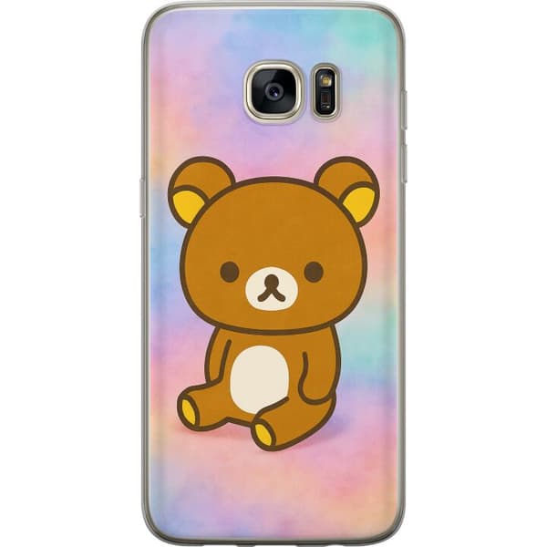 Samsung Galaxy S7 edge Genomskinligt Skal Kawaii Sanrio Rilakkuma