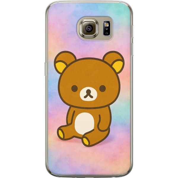 Samsung Galaxy S6 Läpinäkyvä kuori Kawaii Sanrio Rilakkuma