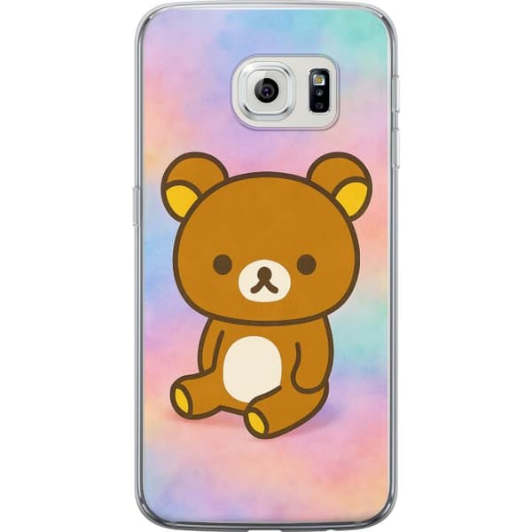 Samsung Galaxy S6 edge Gjennomsiktig deksel Kawaii Sanrio Rilakkuma