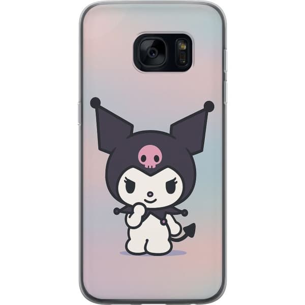 Samsung Galaxy S7 Gjennomsiktig deksel Kawaii Sanrio Kuromi
