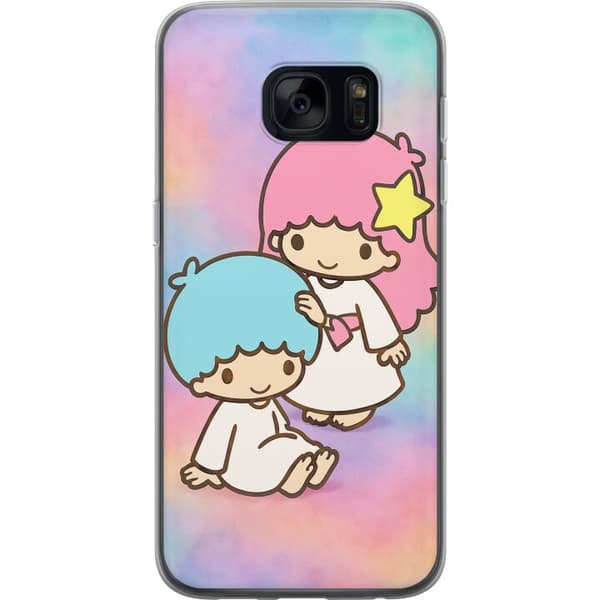 Samsung Galaxy S7 Gjennomsiktig deksel Kawaii Sanrio Kiki Lola Little Twin Stars