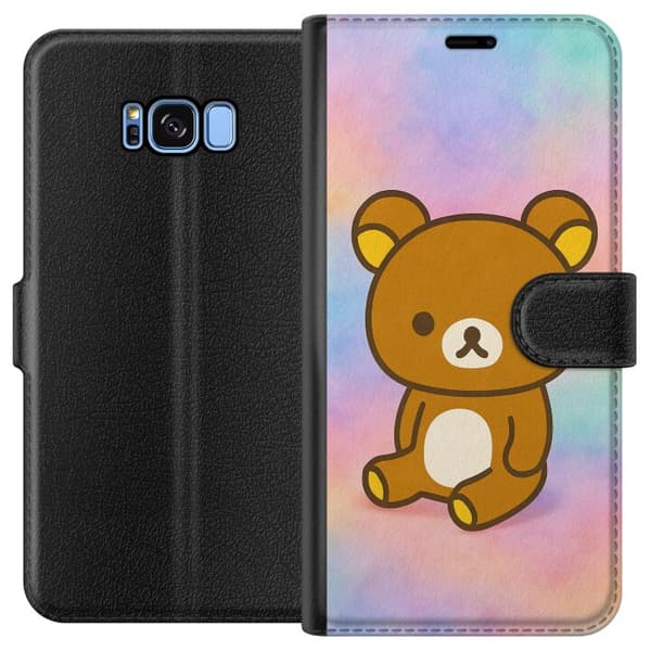 Samsung Galaxy S8 Tegnebogsetui Kawaii Sanrio Rilakkuma