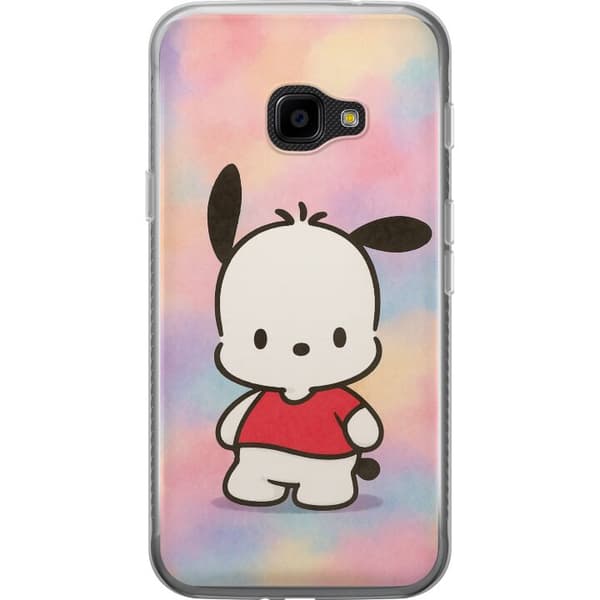 Samsung Galaxy Xcover 4 Genomskinligt Skal Kawaii Sanrio Pochacco