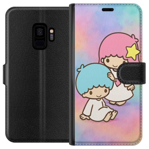 Samsung Galaxy S9 Lommeboketui Kawaii Sanrio Kiki Lola Little Twin Stars