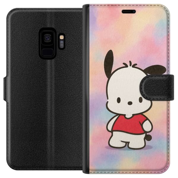 Samsung Galaxy S9 Lommeboketui Kawaii Sanrio Pochacco