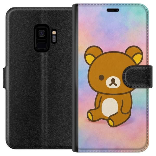 Samsung Galaxy S9 Tegnebogsetui Kawaii Sanrio Rilakkuma