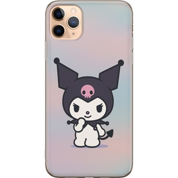 Apple iPhone 11 Pro Max Läpinäkyvä kuori Kawaii Sanrio Kuromi