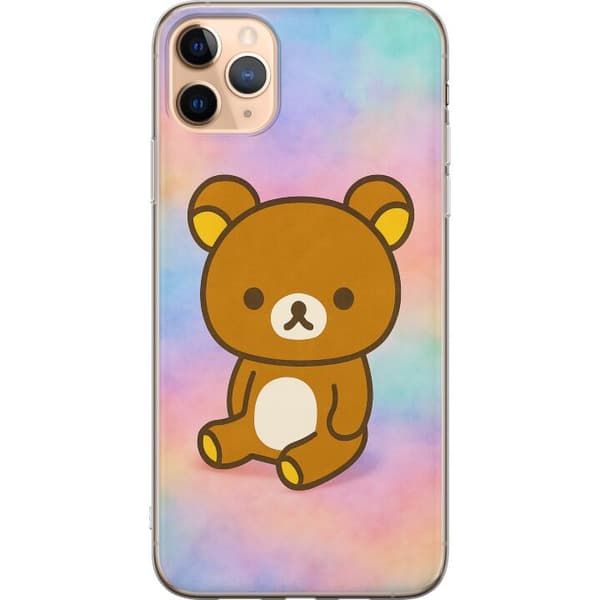 Apple iPhone 11 Pro Max Genomskinligt Skal Kawaii Sanrio Rilakkuma