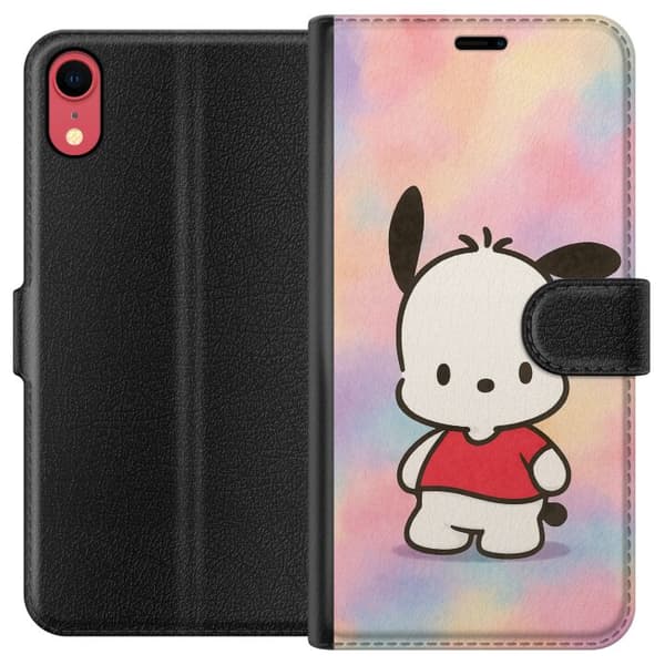 Apple iPhone XR Tegnebogsetui Kawaii Sanrio Pochacco