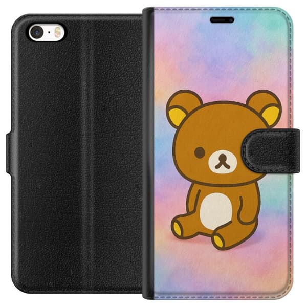 Apple iPhone 5 Tegnebogsetui Kawaii Sanrio Rilakkuma