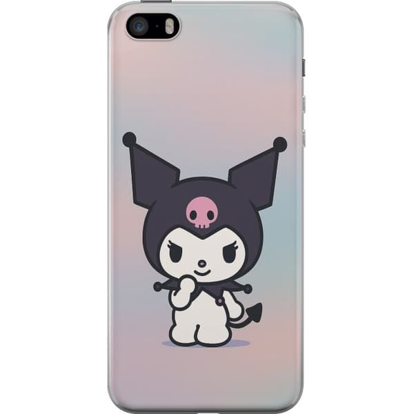Apple iPhone SE (2016) Gennemsigtig cover Kawaii Sanrio Kuromi