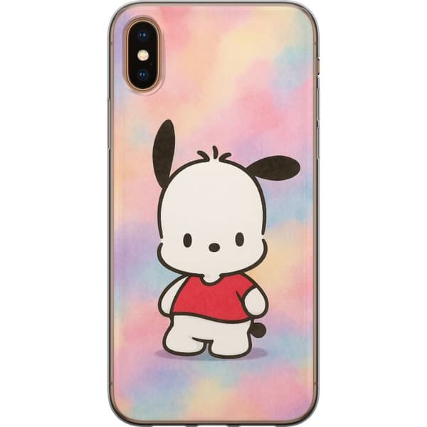 Apple iPhone XS Gjennomsiktig deksel Kawaii Sanrio Pochacco