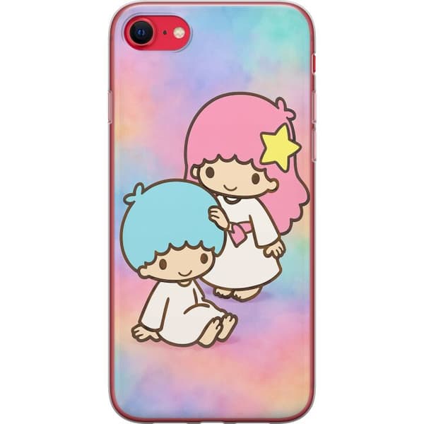 Apple iPhone 7 Läpinäkyvä kuori Kawaii Sanrio Kiki Lola Little Twin Stars