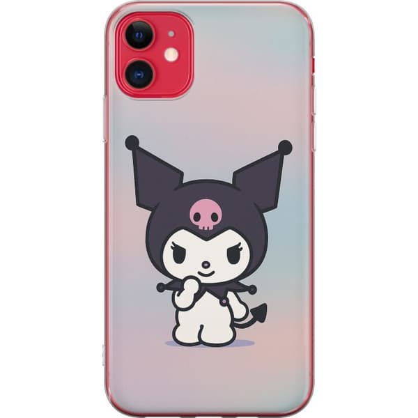 Apple iPhone 11 Läpinäkyvä kuori Kawaii Sanrio Kuromi