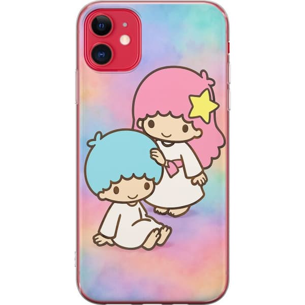 Apple iPhone 11 Genomskinligt Skal Kawaii Sanrio Kiki Lola Little Twin Stars