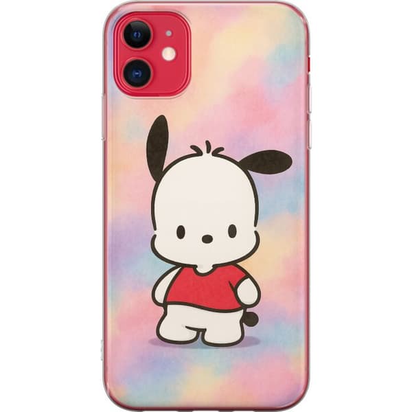Apple iPhone 11 Läpinäkyvä kuori Kawaii Sanrio Pochacco