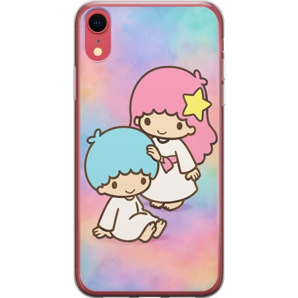 Apple iPhone XR Gennemsigtig cover Kawaii Sanrio Kiki Lola Little Twin Stars