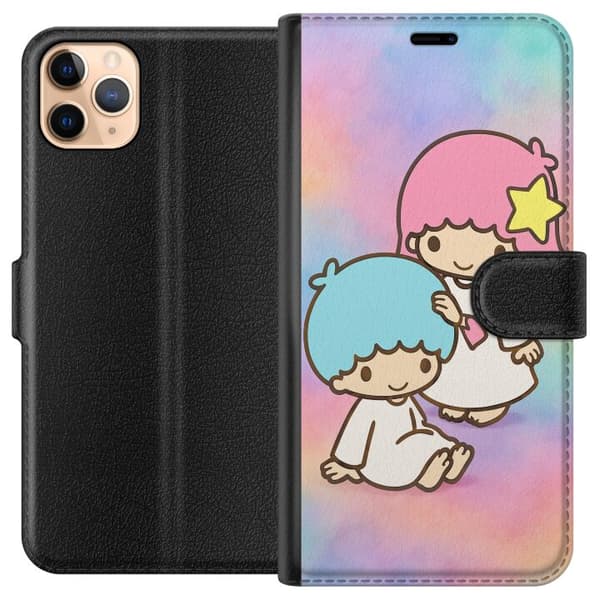 Apple iPhone 11 Pro Max Lommeboketui Kawaii Sanrio Kiki Lola Little Twin Stars