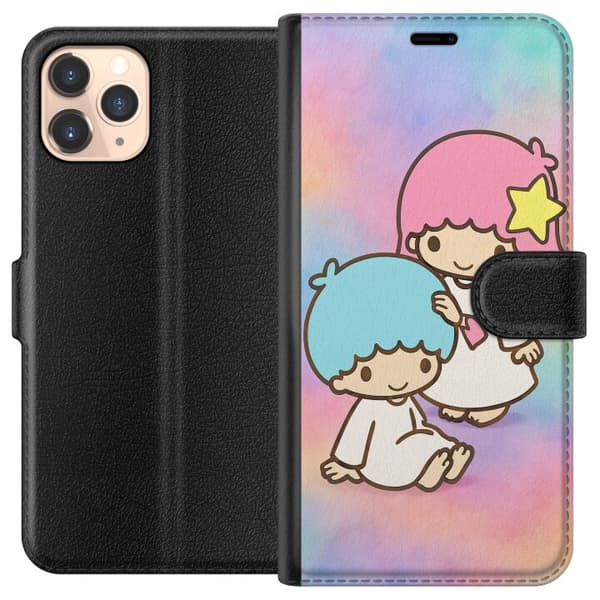Apple iPhone 11 Pro Lompakkokotelo Kawaii Sanrio Kiki Lola Little Twin Stars