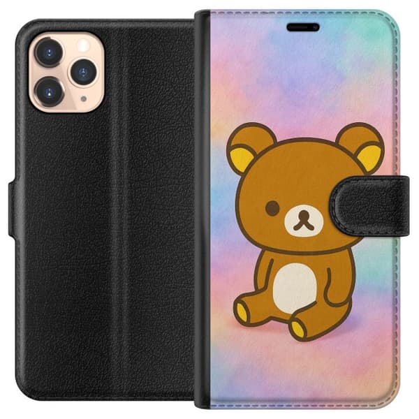 Apple iPhone 11 Pro Lompakkokotelo Kawaii Sanrio Rilakkuma