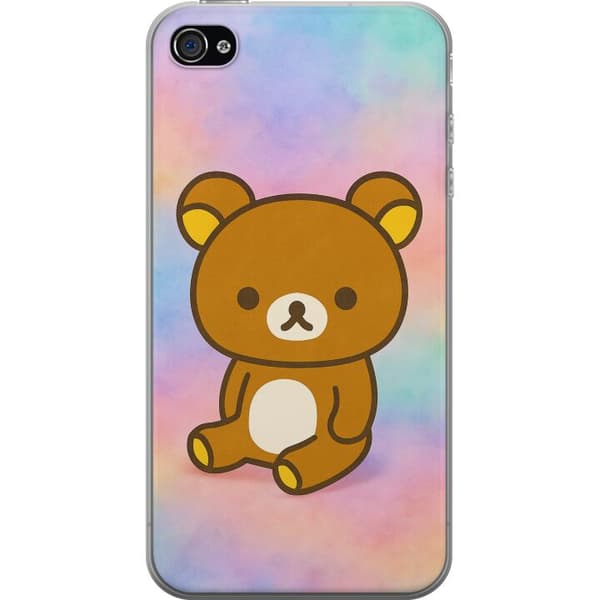 Apple iPhone 4s Läpinäkyvä kuori Kawaii Sanrio Rilakkuma