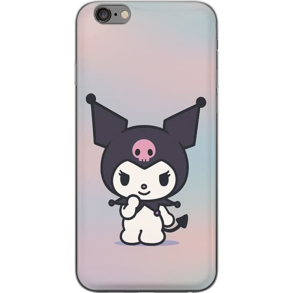 Apple iPhone 6 Plus Genomskinligt Skal Kawaii Sanrio Kuromi