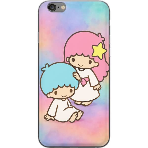 Apple iPhone 6s Plus Gennemsigtig cover Kawaii Sanrio Kiki Lola Little Twin Stars