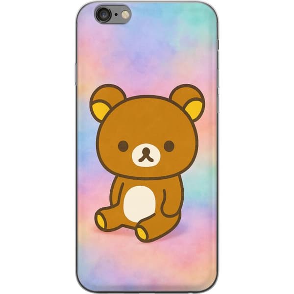 Apple iPhone 6s Plus Genomskinligt Skal Kawaii Sanrio Rilakkuma