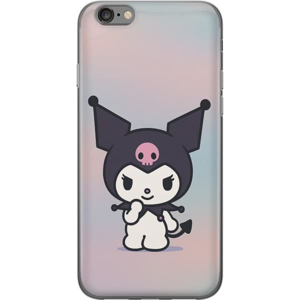 Apple iPhone 6s Gennemsigtig cover Kawaii Sanrio Kuromi