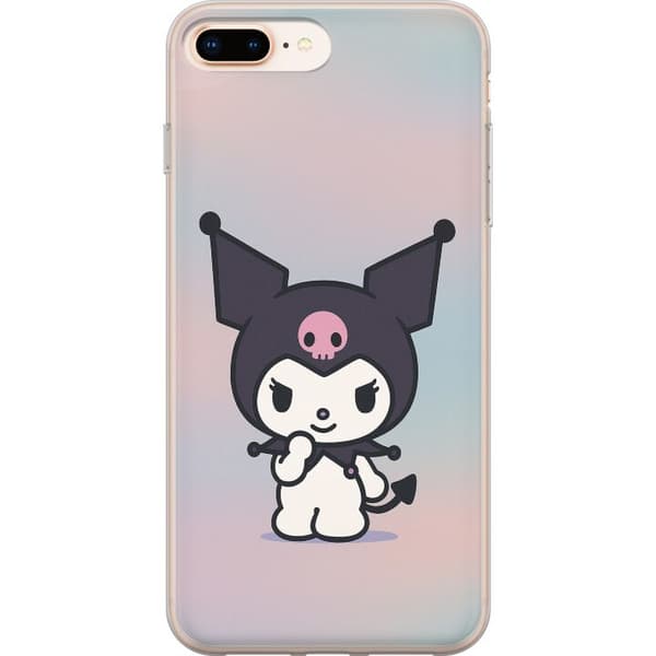 Apple iPhone 8 Plus Gennemsigtig cover Kawaii Sanrio Kuromi