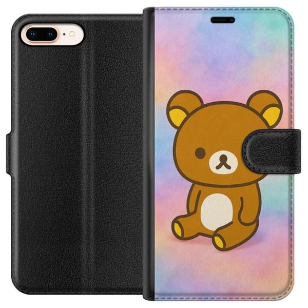 Apple iPhone 8 Plus Tegnebogsetui Kawaii Sanrio Rilakkuma