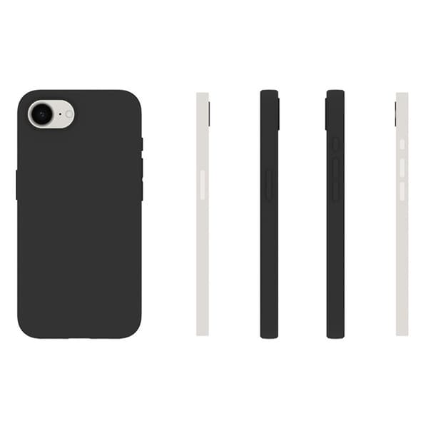 Till iPhone 16e Fodral TPU Skal Baksida - Svart