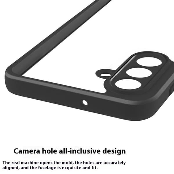 För Samsung Galaxy A26 5G Skal Transparent Mobilskal