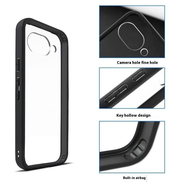 Til Google Pixel 9a Cover Transparent Telefoncover