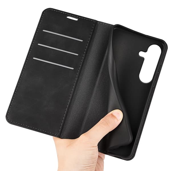 Til Samsung Galaxy S25 5G Skin-touch Feeling Magnetisk telefonetui